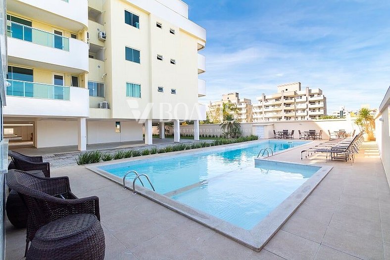 Aluguel Apartamento 2 quartos s/ 1 suíte Piscina | Bombas/SC