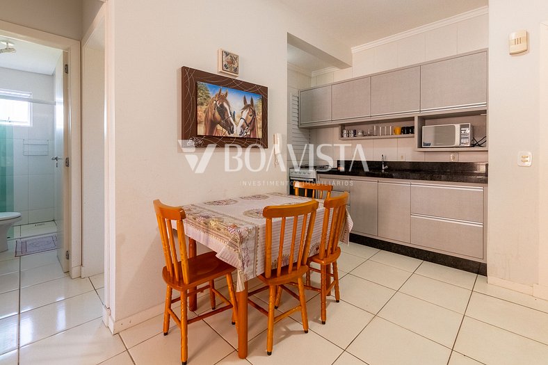 Apartamento 1 suite + 1 quarto - 400m até o mar