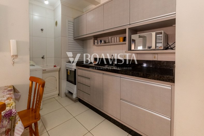 Apartamento 1 suite + 1 quarto - 400m até o mar