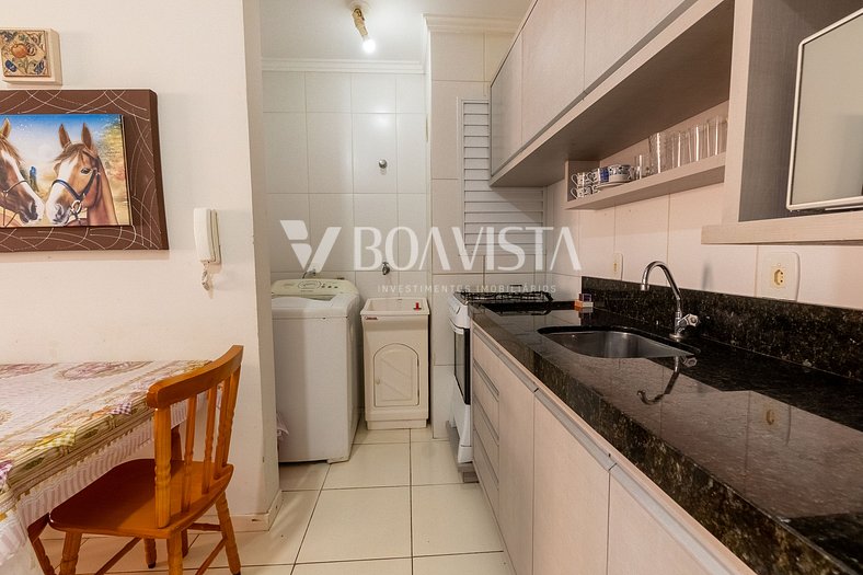 Apartamento 1 suite + 1 quarto - 400m até o mar