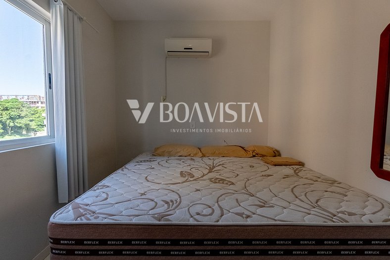 Apartamento 1 suite + 1 quarto - 400m até o mar