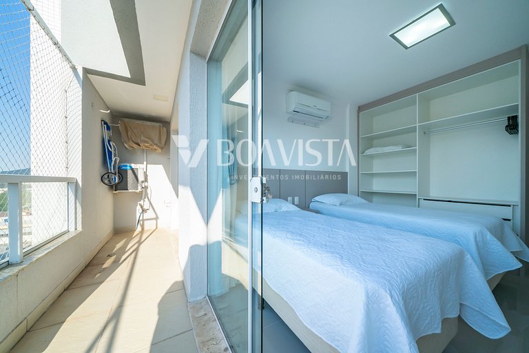 Apartamento 2 quartos com vista parcial ao mar