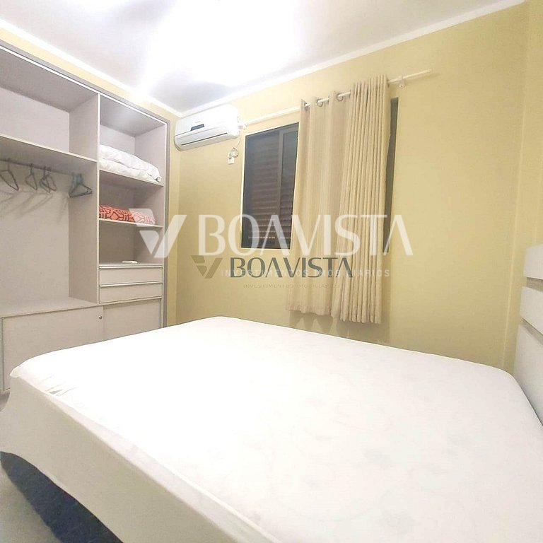 Apartamento 80 metros do mar com 3 dormitórios