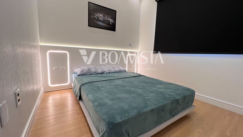 Apartamento com 3 dormitórios sendo 1 suíte finamente mobili