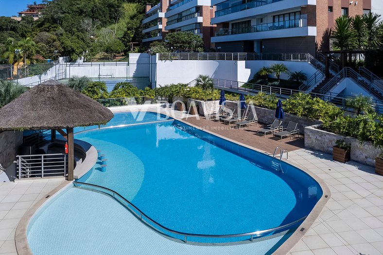 Apartamento vista mar com 4 dormitórios/piscina