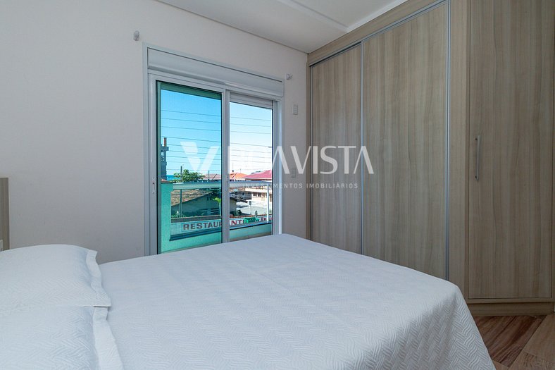 Rent Apartment 3 bedrooms sea view Bombas SC