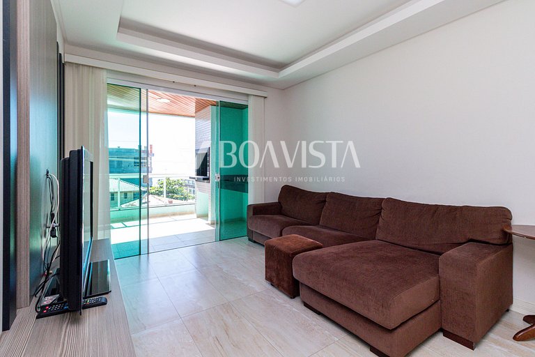 Rent Apartment 3 bedrooms sea view Bombas SC