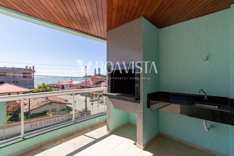 Rent Apartment 3 bedrooms sea view Bombas SC