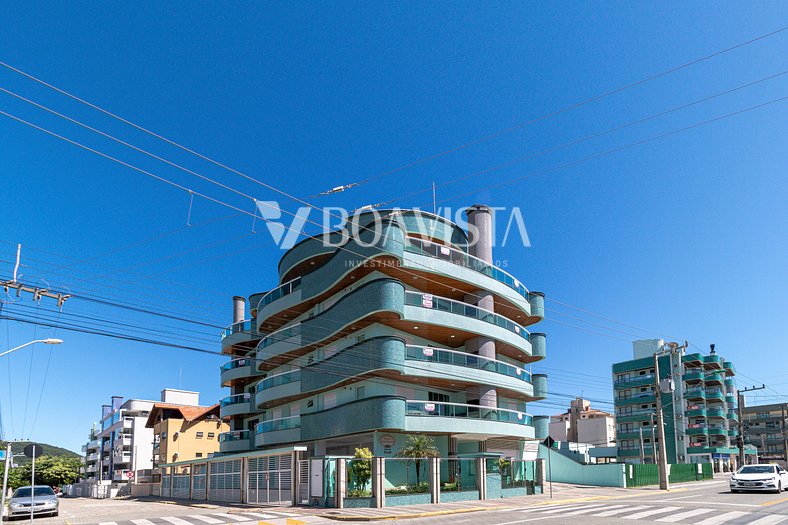 Rent Apartment 3 bedrooms sea view Bombas SC